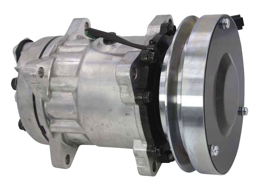 Caterpillar Sanden Type Replacement A/C Compressor | OEM SD7H15SHD 4479 1GR 152MM 24V