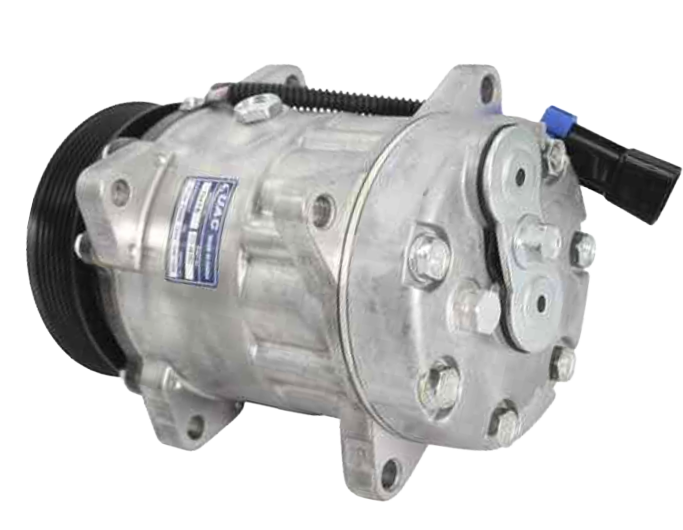 Chevy Kodiak, GMC Topkick (1990-2002) Replacement A/C Compressor | OEM SD7H15 7-Grooves, 119mm Clutch