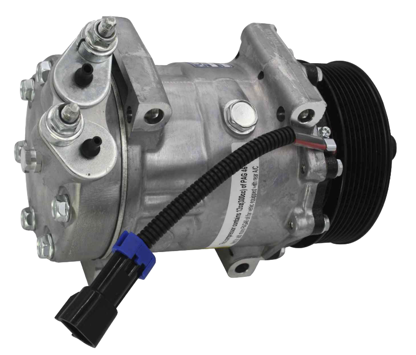 International Navistar A/C Compressor - OEM 3808548C1 3808548C2 3808548C3