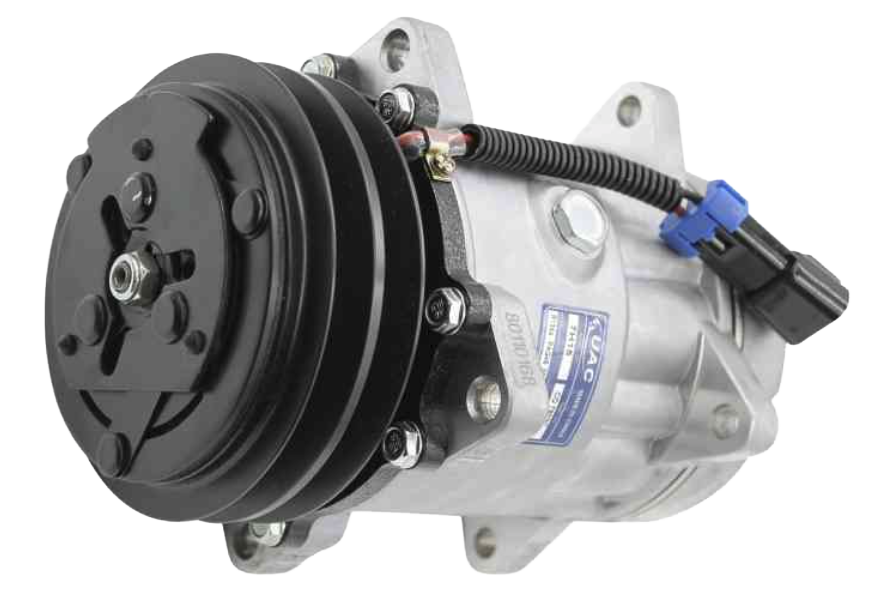 Chevy GMC Replacement A/C Compressor | OEM 15680077, 12V, 2 Grooves, 125mm Clutch