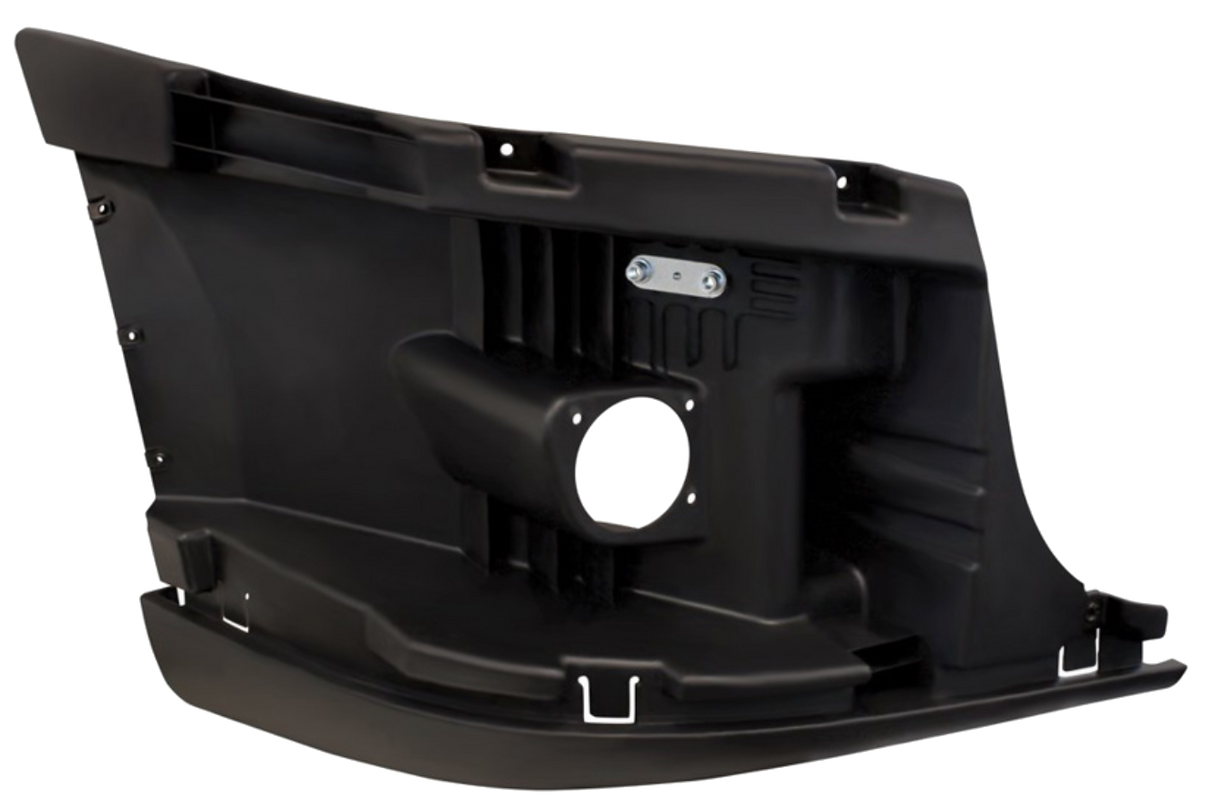 Freightliner Cascadia 2008-2017 - Bumper End Reinforcements With Fog Light Hole