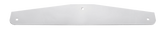 24" x 4" Stainless Steel Bottom Mud Flap Plate - Bolt Thru