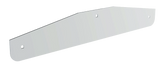 24" x 4" Stainless Steel Bottom Mud Flap Plate - Bolt Thru