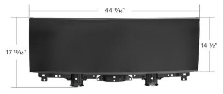 Isuzu NPR (ELF 200/300) 2008-2024 - Black Steel Front Panel Assembly