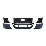 Freightliner Cascadia (2008-2017) - Plastic Bumper With Black Trim