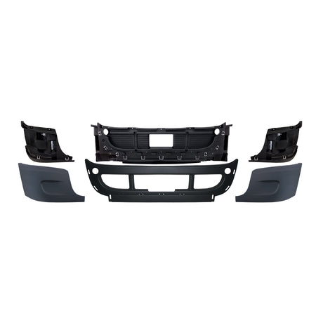 Freightliner Cascadia (2008-2017) - Plastic Bumper With Black Trim