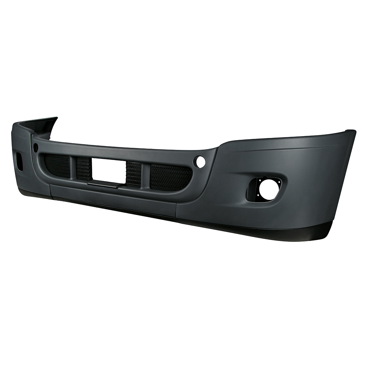 Freightliner Cascadia (2008-2017) - Plastic Bumper With Black Trim