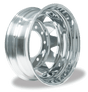 22.5 Inch Hub Pilot Polished Aluminum Wheel Diamond Style - HD Truck Source