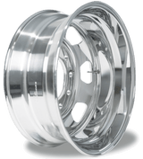 22.5 Inch Hub Pilot Polished Aluminum Wheel Kenworth Style - HD Truck Source