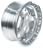 22.5 Inch Hub Pilot Polished Aluminum Wheel Pererbilt Style - HD Truck Source