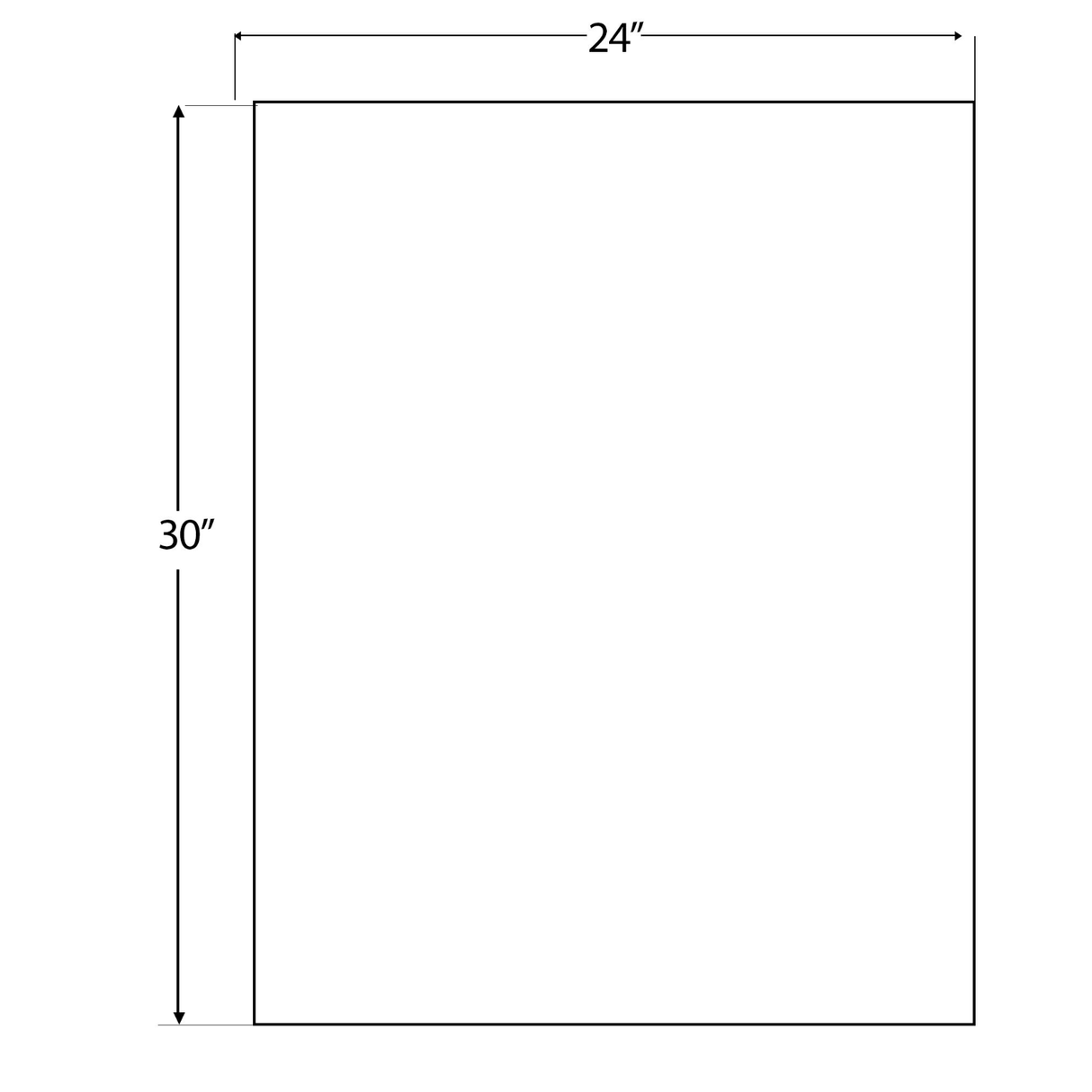 24 x 30 Inches Semi - Rigid Poly Mud Flaps - HD Truck Source