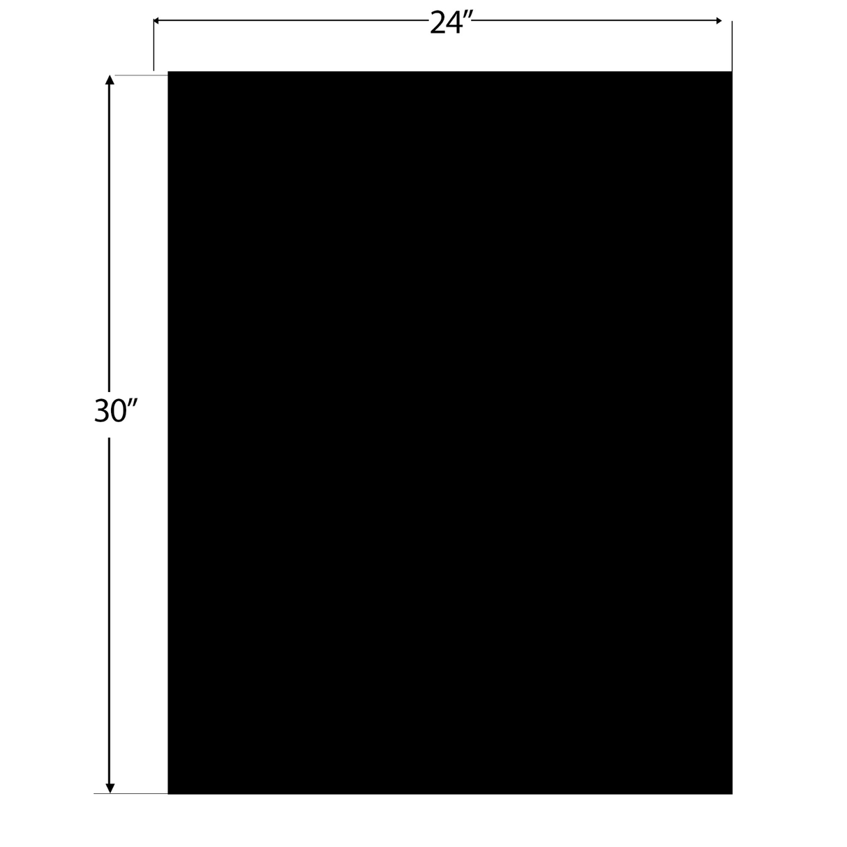 24 x 30 Inches Semi - Rigid Poly Mud Flaps - HD Truck Source