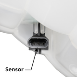 Peterbilt 389, 367, 365 & Kenworth W900, T800. - Pressurized Coolant Reservoir With Coolant Level Sensor (Copy) (Copy)