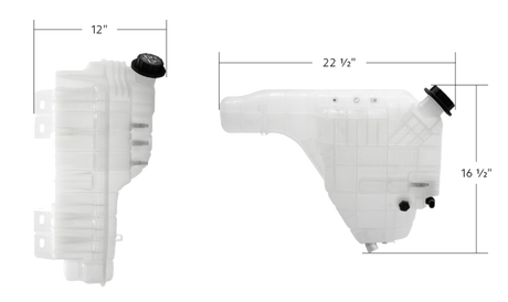 International Prostar & Transtar 8600 - Pressurized Coolant Reservoir With Coolant Level Sensor