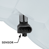 Peterbilt 367, 365, 382 & Kenworth T800, T660 - Pressurized Coolant Reservoir With Coolant Level Sensor (Copy)
