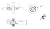 Freightliner Cascadia - Coolant Level Sensor #0662384002