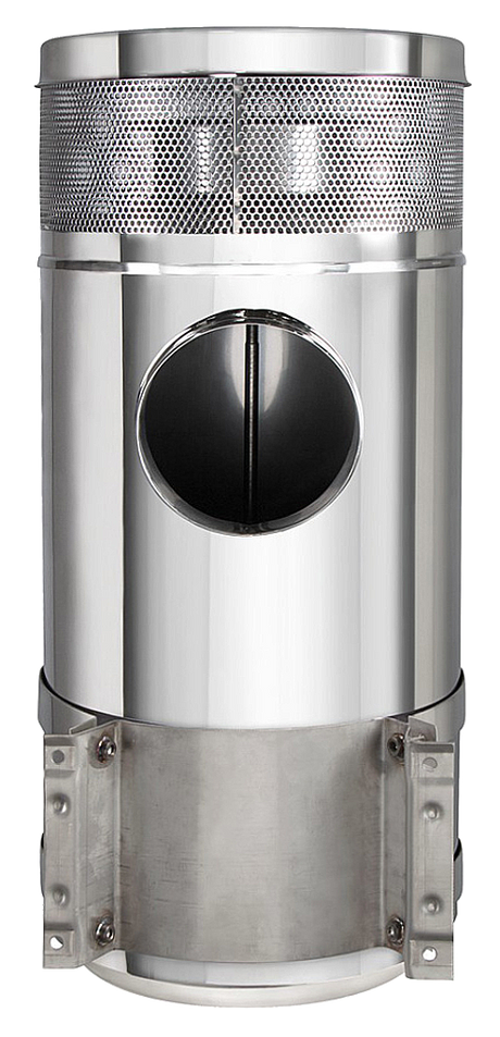 Peterbilt - 15" Stainless Air Cleaner Kit With Brackets, Vortox Style