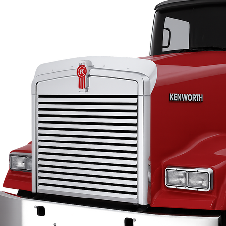 Kenworth W900B - 430 Stainless Steel Bug Shield