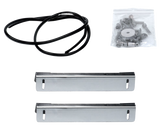 Peterbilt 357 and 378/379 Short Hood - 430 Stainless Steel Bug Shield