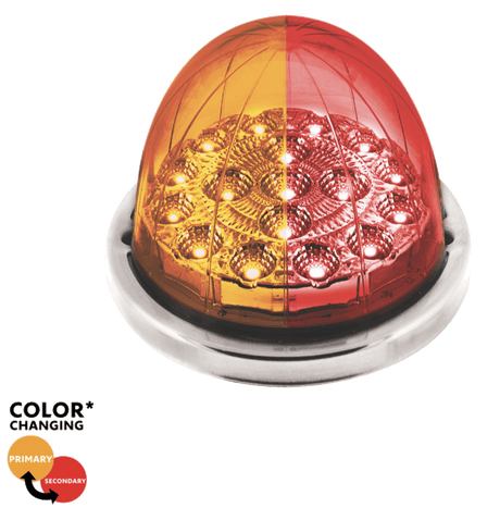 3" Dual Color 17 LED Watermelon Lights - HD Truck Source