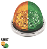 3" Dual Color 17 LED Watermelon Lights - HD Truck Source