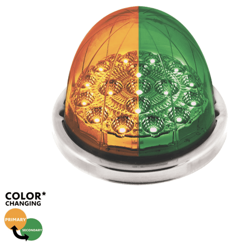 3" Dual Color 17 LED Watermelon Lights - HD Truck Source