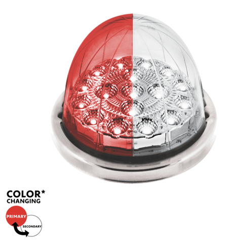 3" Dual Color 17 LED Watermelon Lights - HD Truck Source