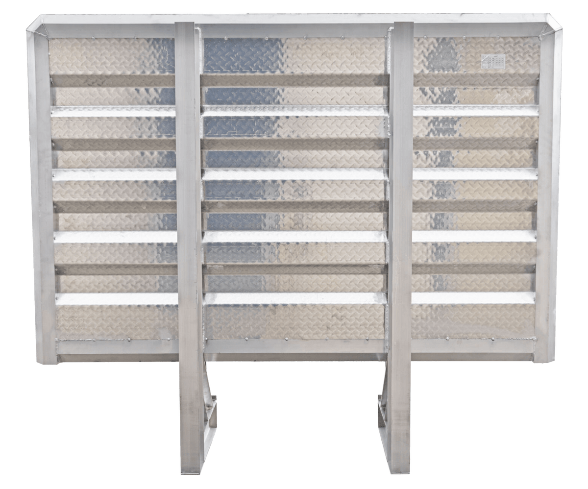 Cab Magazine Rack 3-Door Stainless Steel Cab Rack – 68