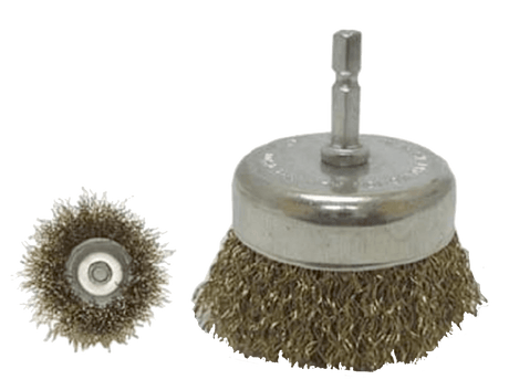 3" Wire Cup Brush with 1/4" Hex Shank - HD Truck Source