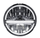 5-3/4" Headlight  - 20 High Power LED With DRL/Position Light - Black