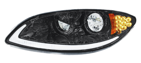 International Prostar (2006-2017) - LED Headlight With LED Light Bar & Turn Signal