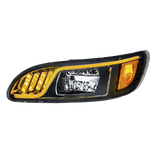 Peterbilt 384/386/387 - LED Headlight With LED Turn, Position, & DRL