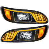 Peterbilt 384/386/387 - LED Headlight With LED Turn, Position, & DRL