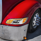 Peterbilt 384/386/387 - LED Headlight With LED Turn, Position, & DRL