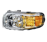 Peterbilt 388/389/567 - High Power LED Headlight With 16 LED Turn & 57 LED Bar