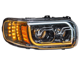 Peterbilt 388/389/567 - High Power LED Headlight With 16 LED Turn & 57 LED Bar