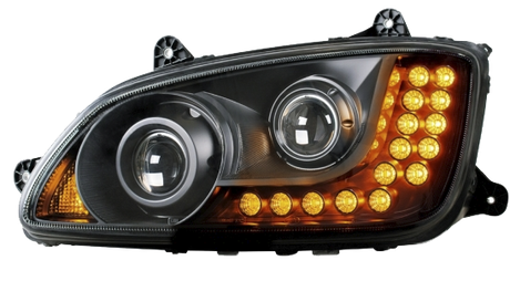 Kenworth T660 (2007-2017) - Projection Headlight Assembly