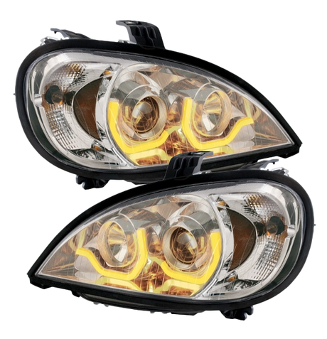 Freightliner Columbia (2001-2020) - Projection Headlight With Dual Function Light Bar