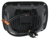 5" X 7" Heated LED Headlight With White Position Light