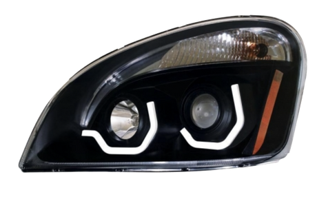Freightliner Cascadia 2008-2017 - Projection Headlight With LED Position Light