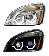 Freightliner Cascadia 2008-2017 - Projection Headlight With LED Position Light
