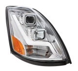Volvo VN/VNL (2003-2017) - Projection Headlight With LED Position Light Bar