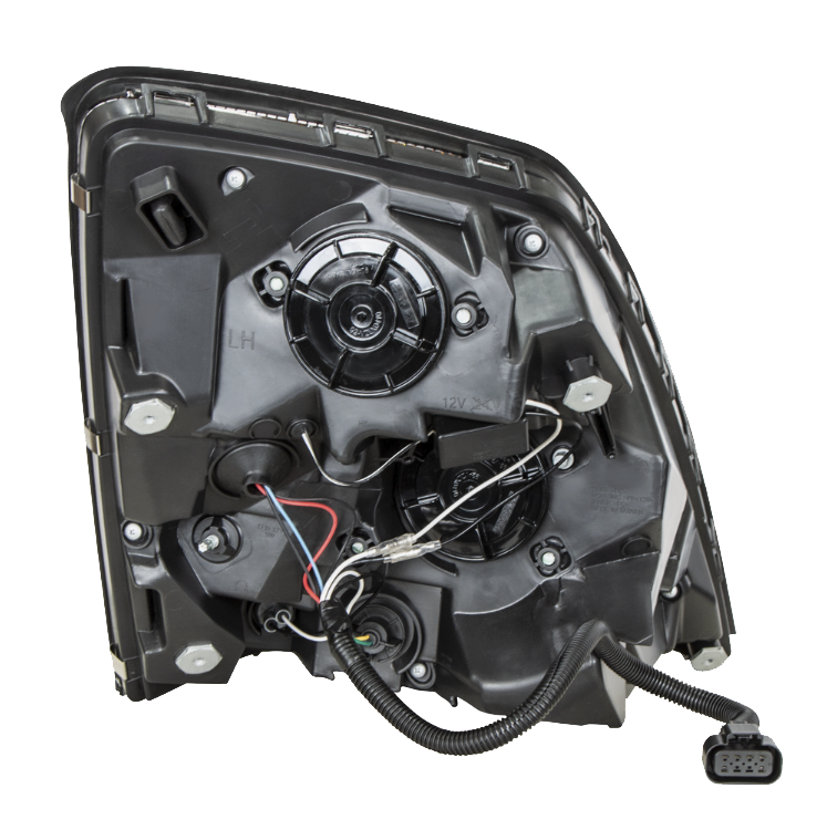 Volvo VN/VNL (2003-2017) - Projection Headlight With LED Position Light Bar