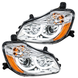 Kenworth T680 (2013-2021 ) - Bright Projector Headlight With White LED Position Light