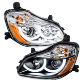 Kenworth T680 (2013-2021 ) - Bright Projector Headlight With White LED Position Light