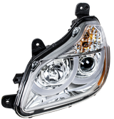 Kenworth T680 (2013-2021 ) - Bright Projector Headlight With White LED Position Light