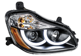 Kenworth T680 (2013-2021 ) - Bright Projector Headlight With White LED Position Light