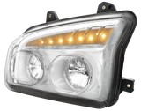 Kenworth T880 (2015-2025) - High Power LED Headlight With LED Turn Signal & Light Bar