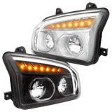 Kenworth T880 (2015-2025) - High Power LED Headlight With LED Turn Signal & Light Bar