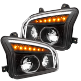 Kenworth T880 (2015-2025) - High Power LED Headlight With LED Turn Signal & Light Bar